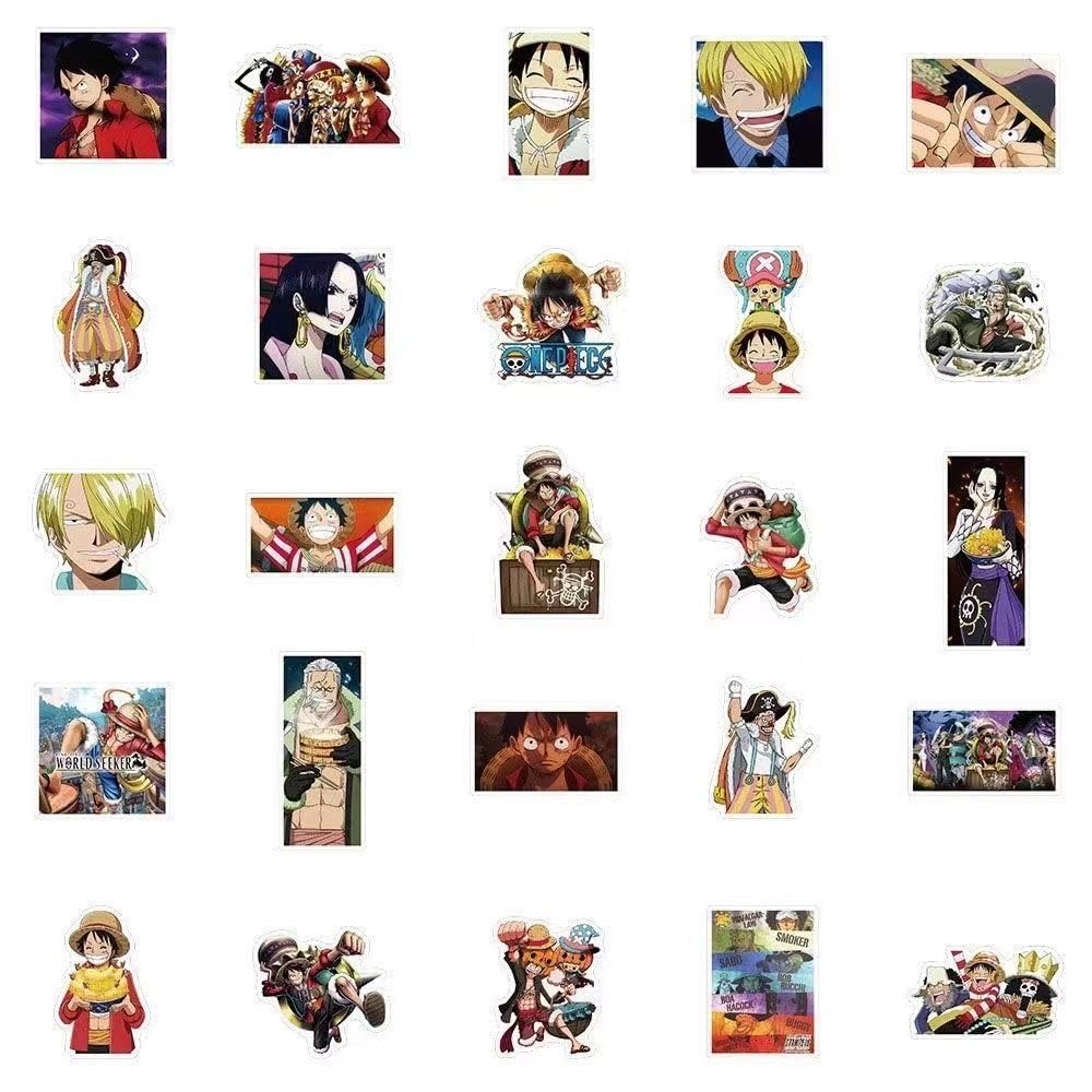 Amazon.co.jp: セット ワンピース ステッカー 海賊王 アニメ